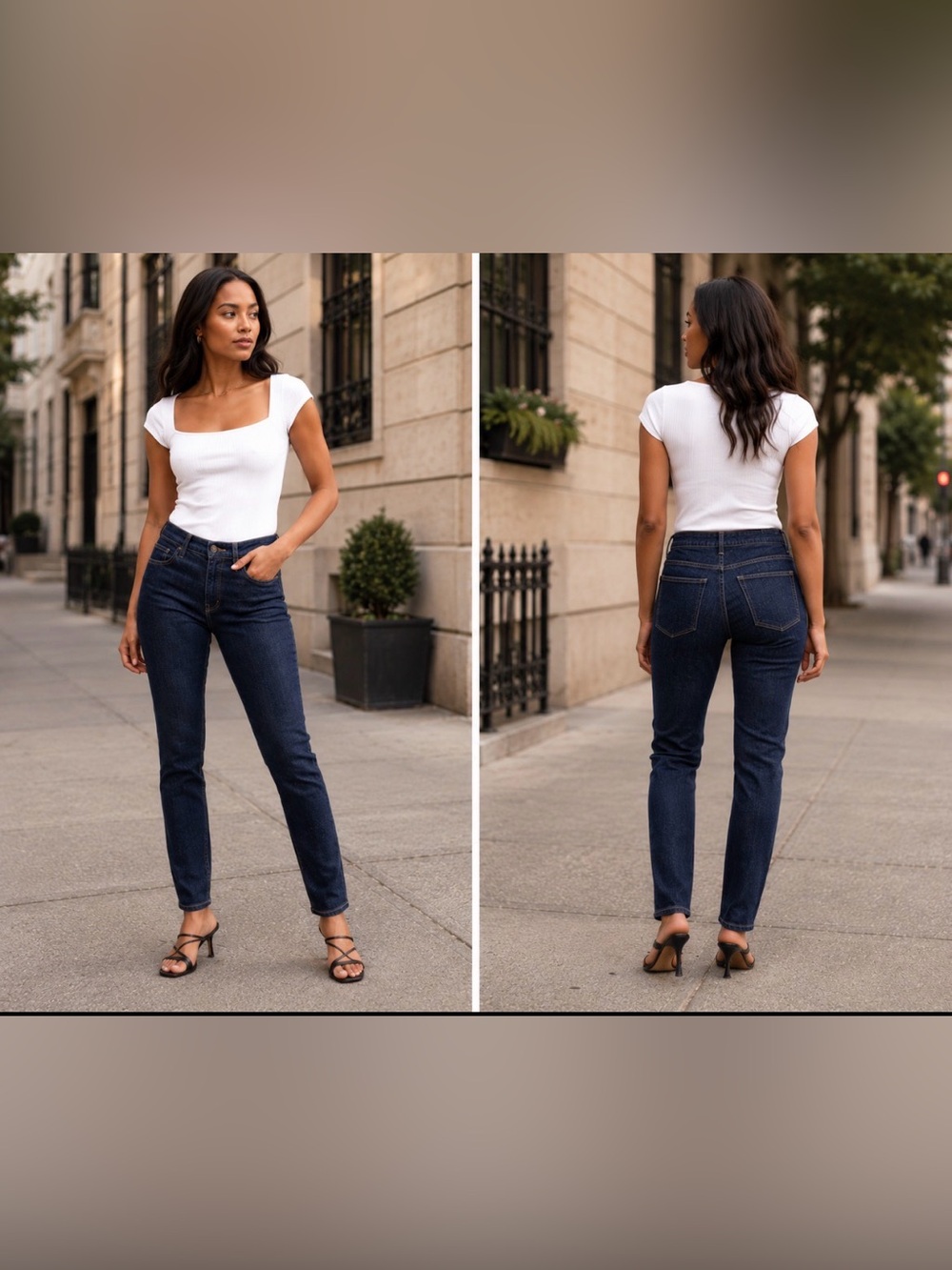 imogene + willie Dark Blue Women's Slim Jeans Size 28, $235